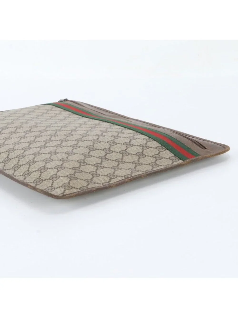 Gucci Ludo GG Spuri Sherry Line Leather Secondbag Clutch